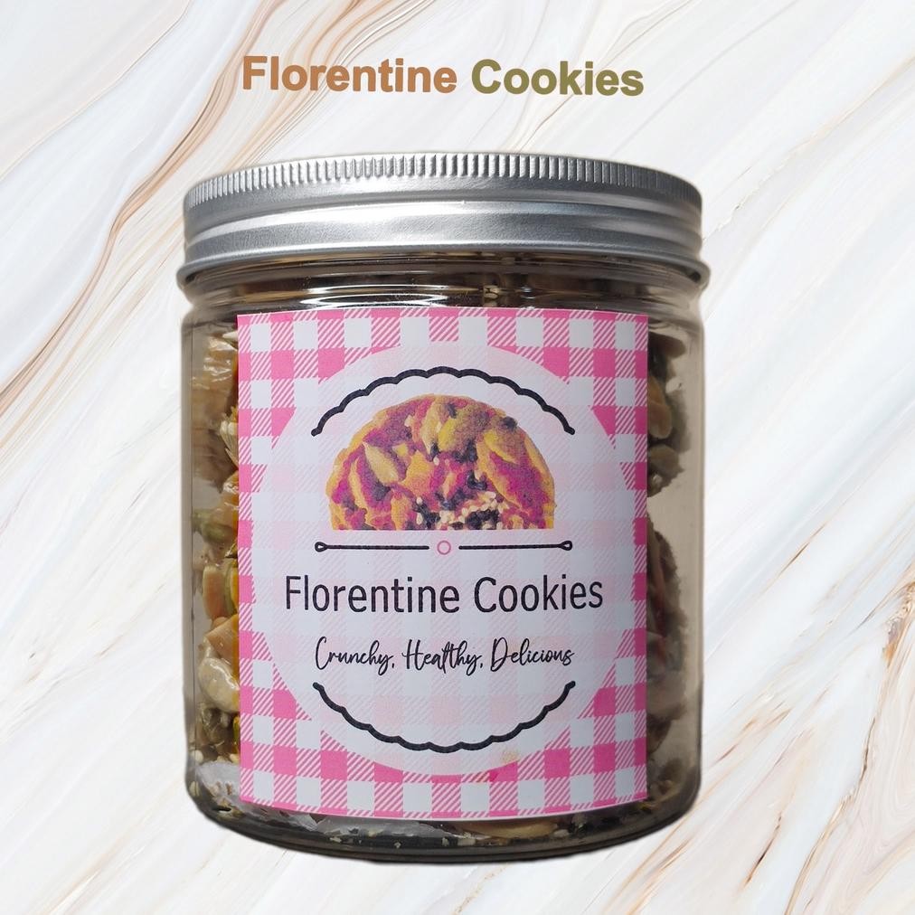 

Florentine Cookies / Crispy Mixed Nuts Florenta Kue Kering Premium Toples 300 Gr Diskon