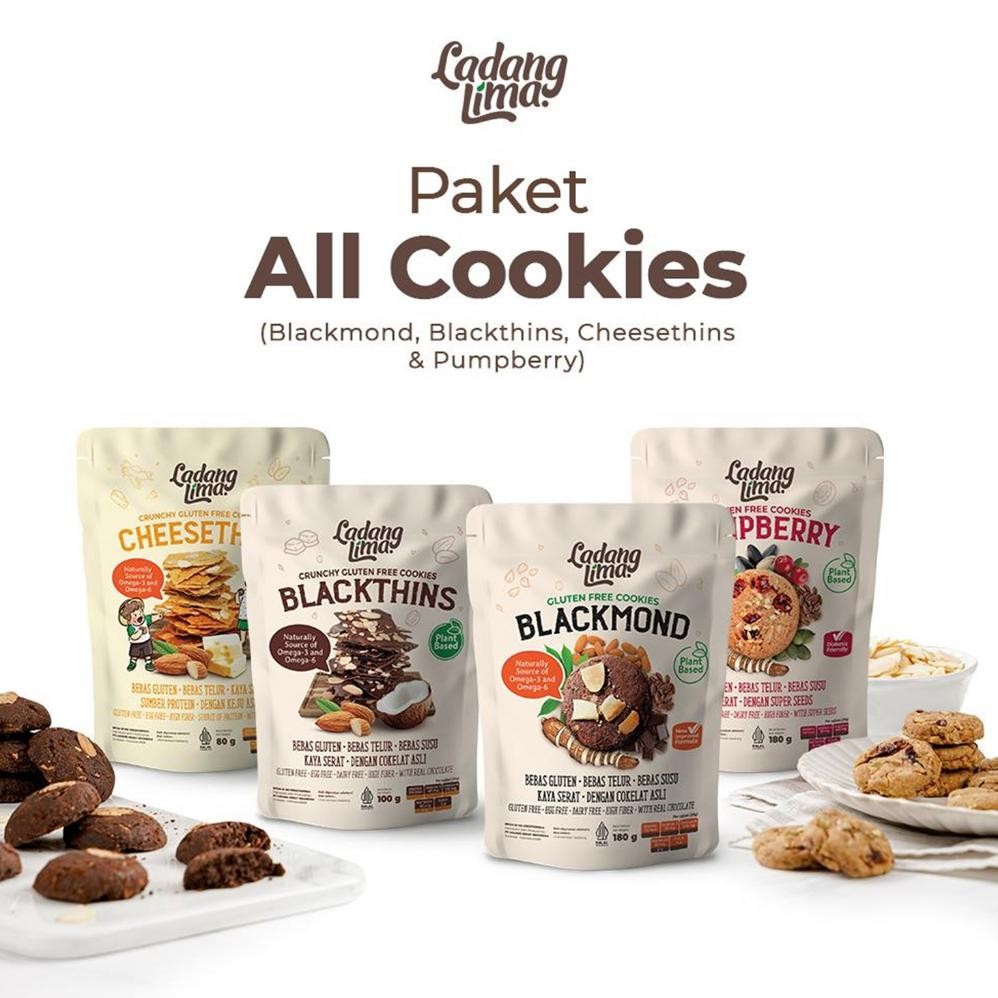 

Serba 100Rb Cookies Gluten Free Ladang Lima | Healthy Snack With Protein Terlengkap Dan Termurah