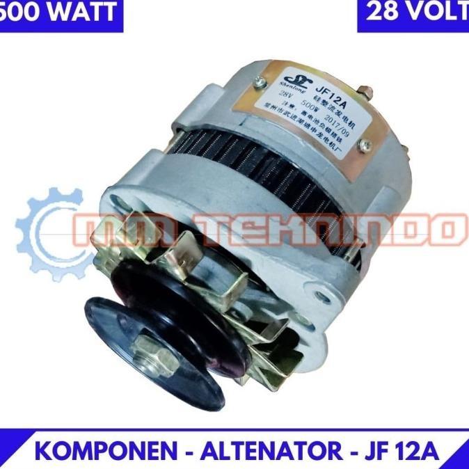 495/4100 Dinamo Charge - Altenator - Tipe Jf 12A (24/28V)