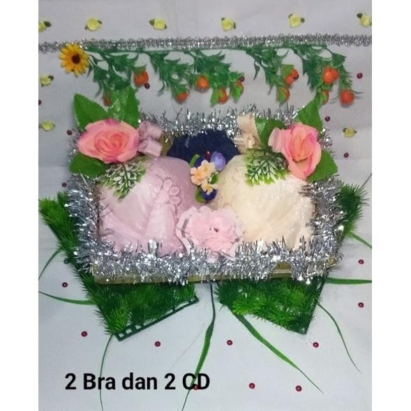 Parsel Hantaran Pakaian Dalam Wanita ( Tutup Plastik )