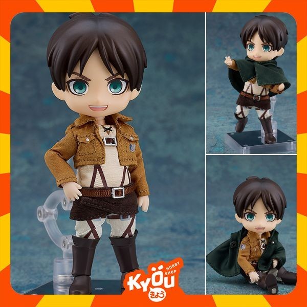 Terlaris Nendoroid Doll Eren Yeager - Shingeki No Kyojin