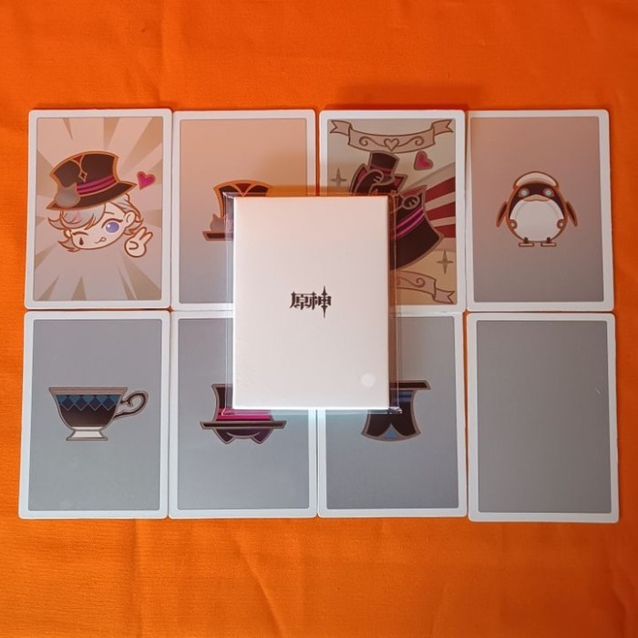 Terlaris Lyney Magic Card Collection (8Cm) - Genshin Impact