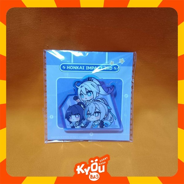Terlaris Honkai Meme Acrylic Badge - Honkai Impact 3Rd