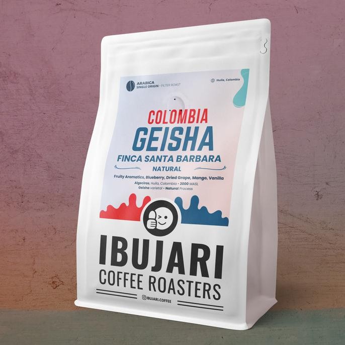 

Colombia Geisha Finca Santa Barbara Natural Biji Kopi Arabika Gesha [terbaik]