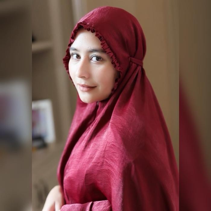 Mukena Dewasa Jumbo Kilau Nayra Series Fahijablove - Bahan Lembut Dan Glamour - Panjang Promo