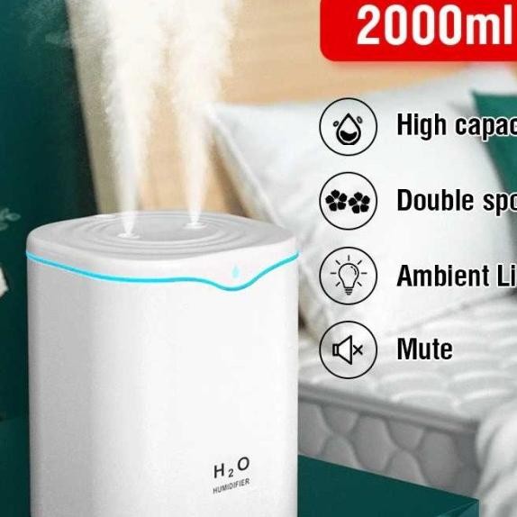 Hufider Emprotan Uap Air Gharum Pelembab Pewangi Ruangan Rumah