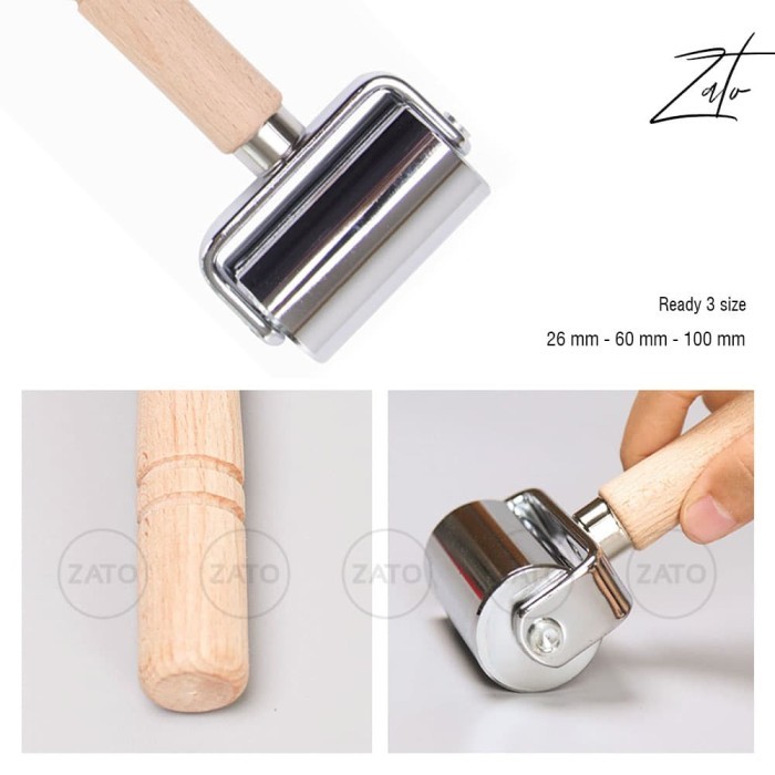 

Roller ( Stainless steel ) leather tools perlengkapan kulit craft
