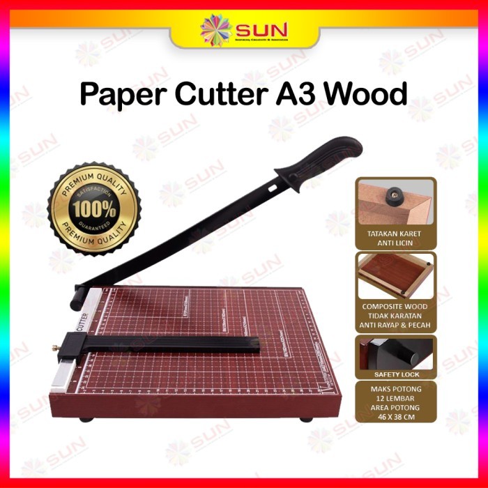 

Alat Potong Kertas ukuran A3 ( Paper Cutter A3 )