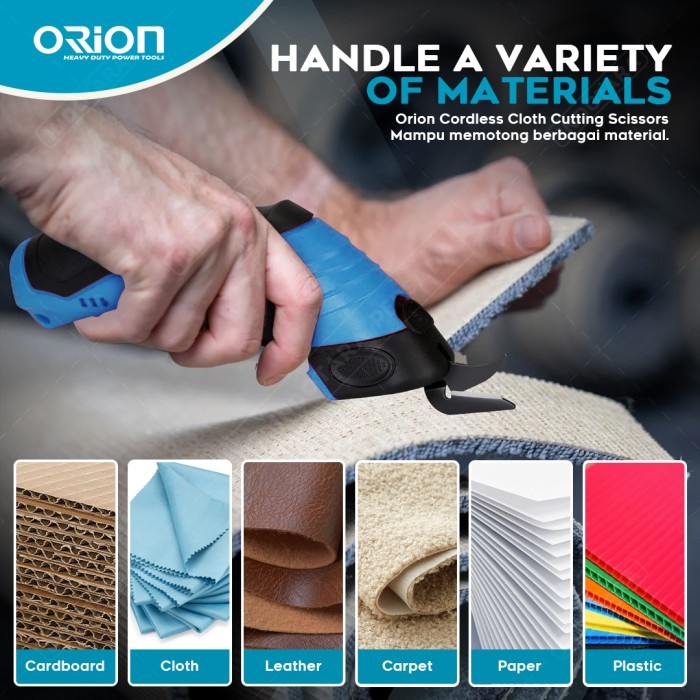 

Gunting Listrik Pemotong Kain Portabel Tanpa Kabel Elektrik Charger