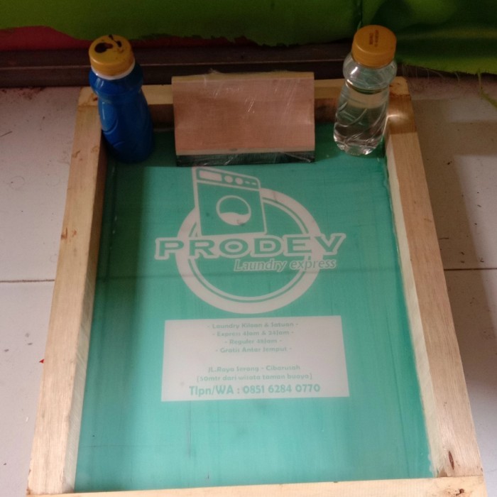 

PAKET SCREN+AFDRUK,RAKEL,TINTA,M4