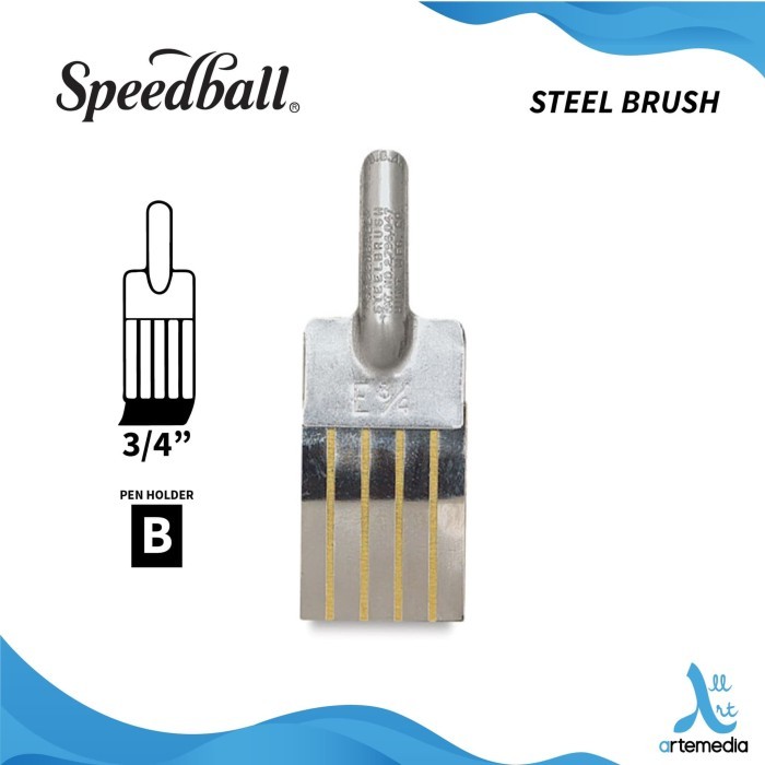 

MATA PENA KALIGRAFI STEEL BRUSH SPEEDBALL CALLIGRAPHY NIBS
