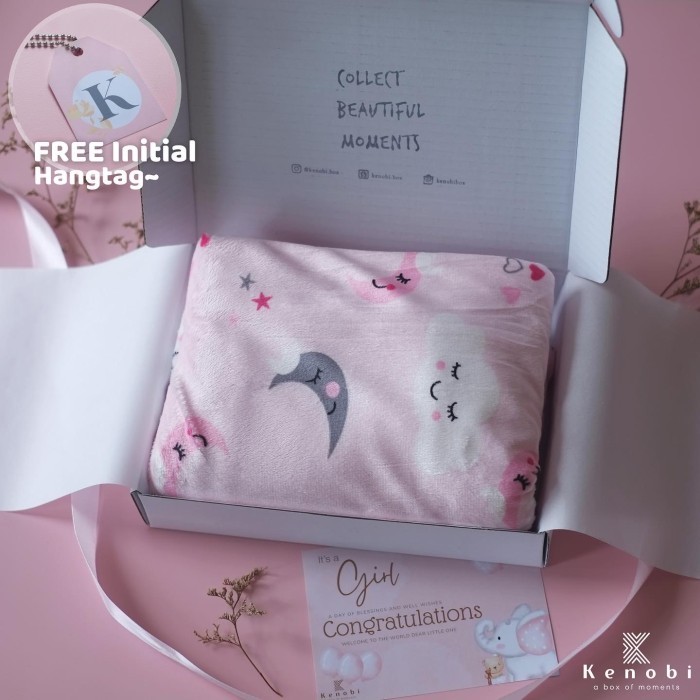 Selimut Blanket Baby Hampers Kado Lahiran Hampers Bayi Newborn
