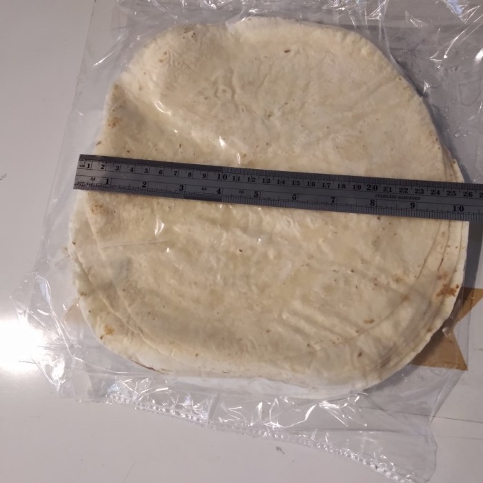 

Mission Tortilla Flour / Tortilla Wrap /Tortilla Skin/ Kulit kebab 10'