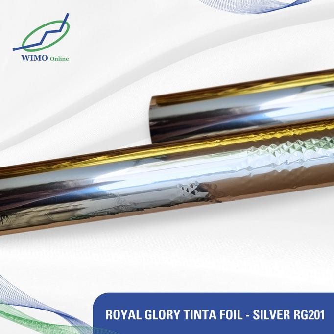 TINTA FOIL HOT STAMPING FOIL ROYAL GLORY SILVER RG 201