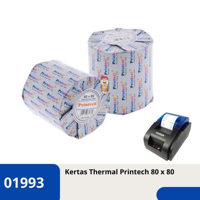 

Kertas Struk / Kasir / Paper Roll Thermal Printech 80 x 80