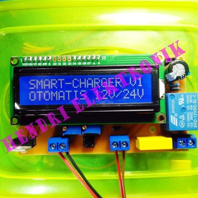 KIT CHARGER AKI ACCU 12V DAN 24V OTOMATIS