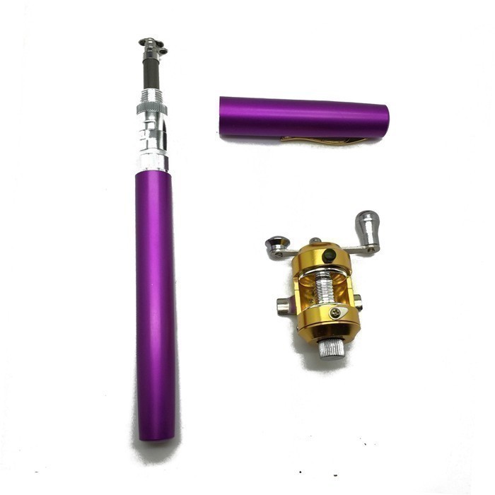 Fishing Pen Alat Pancing Pena Set (Reel + Joran)