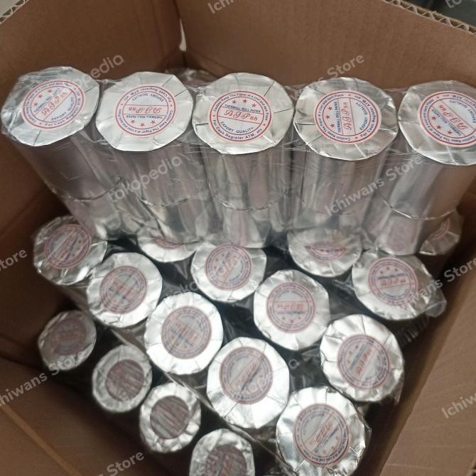 

Kertas Thermal Paper Roll 58x47/58x48/57x47/ 57x48 1 dus isi 100 roll