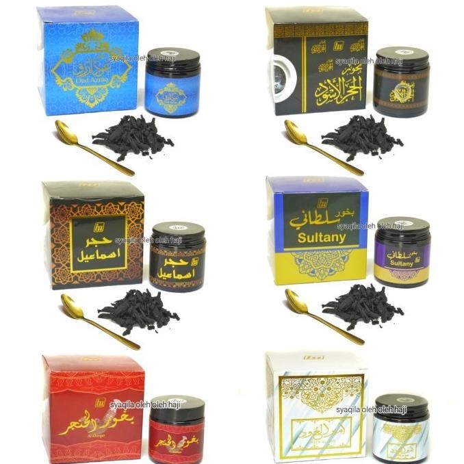 Diskon Buhur Oud Azraq Ba Bukhur Asraq Dupa Arab Azrak Merk B.A 50Gr