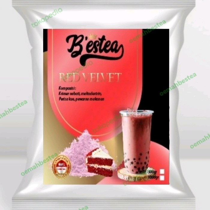 

Bubuk Minuman premium rasa Red Velvet