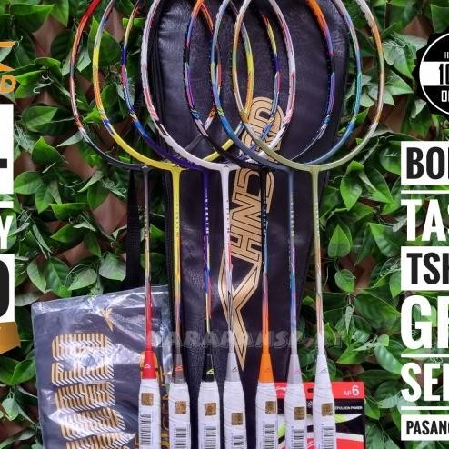 RAKET BADMINTON HUNDRED N-ERGY 80 NERGY HNDRD ORIGINAL 100% Terlaris