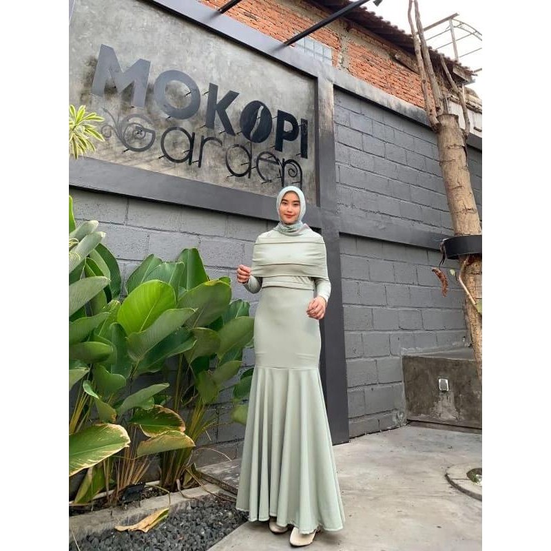 Viola Dress Knit Jumbo Model Kemben Dada Terbaru