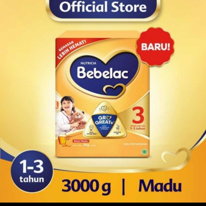 BEBELAC 3 VANILA 3000GR