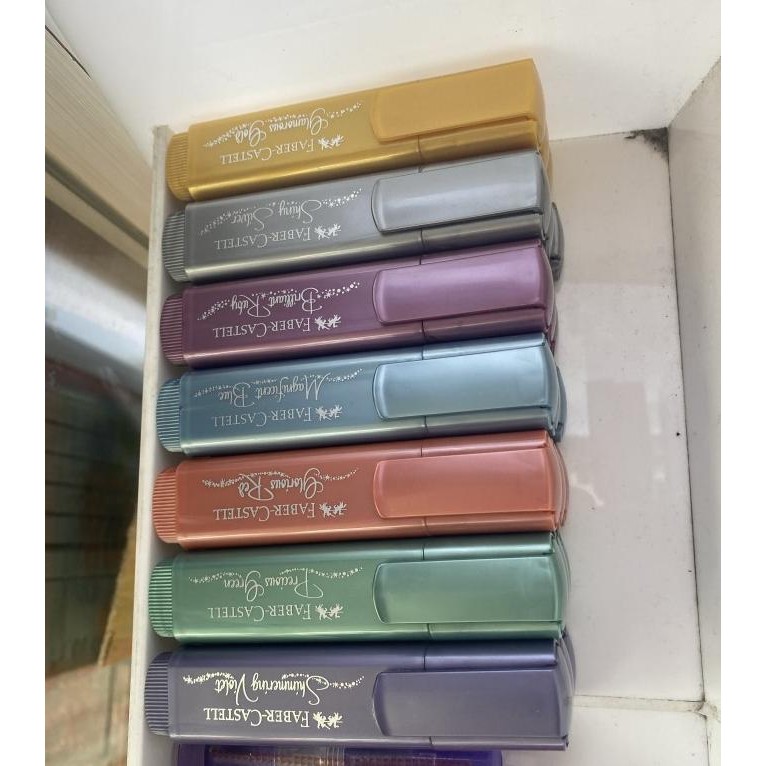 

] faber castell stabilo textliner