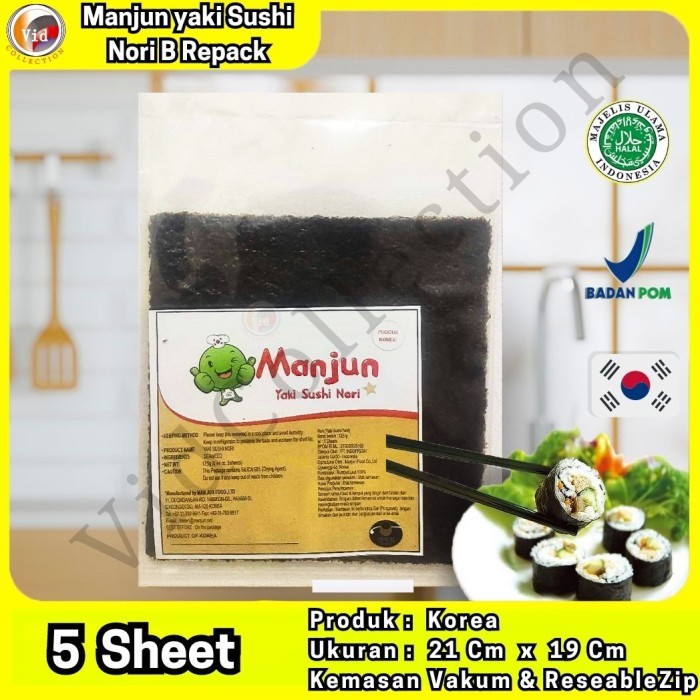 

MURAH SUSHI NORI RUMPUT LAUT ROASTED SEAWEED