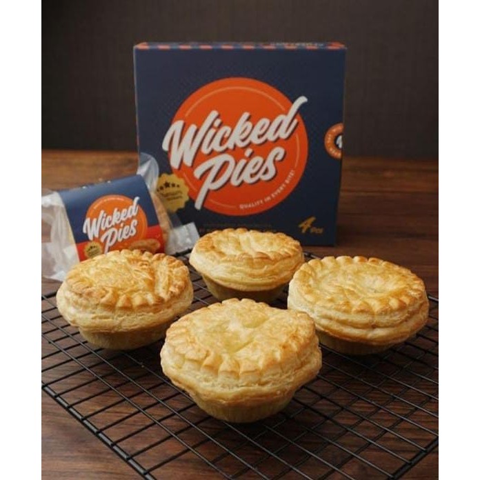 

WICKED PIESS FROZEN PIES 1 BOX ISI 4 PCS