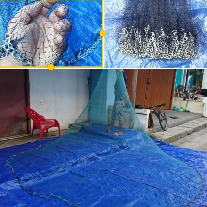 Promo Jala ikan/udang nilon 7feet COD