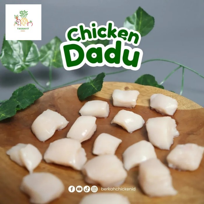 

Fillet Dada Ayam Organik Potong Dadu Berkah Chicken Organik