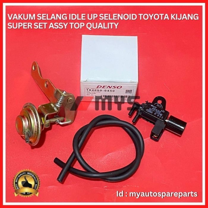 Baru Vakum Set Idle Up - Selenoid - Ac Mobil Toyota Kijang Super