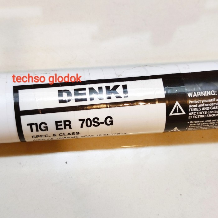 Kawat las t ER70S-G DENKI untuk mildsteel / caon steel
