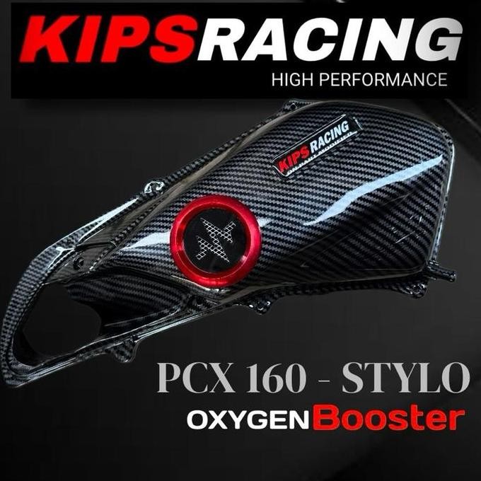 Corong Udara Tutup Filter Pcx 160 Carbon Corong Donat / Corong Udara Donat Carbon Tutup Filter Pcx 1