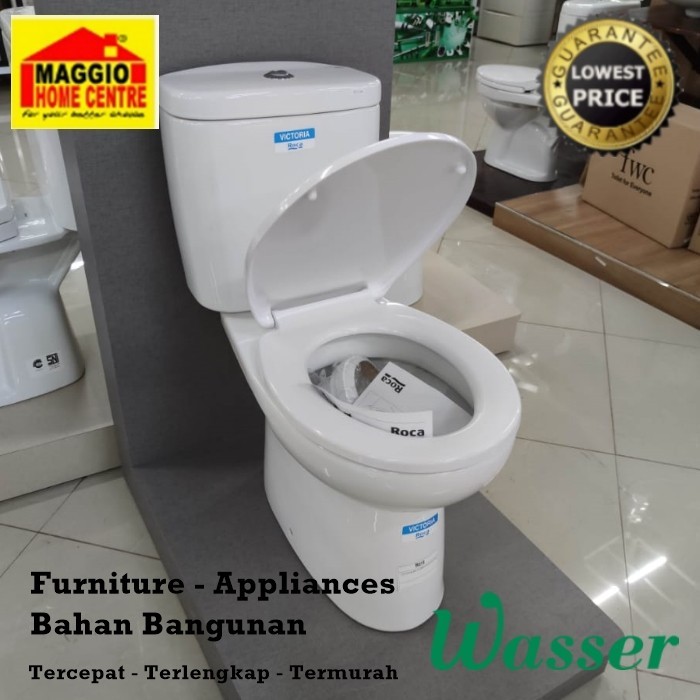 READY KLOSET DUDUK ROCA - FREE KIRIM JABODETABEK - VICTORIA + SOFT CLOSED ORDER