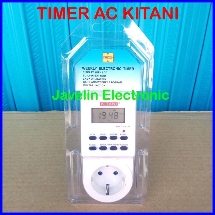Timer Digital Kitani / Timer Walet / Stop Kontak Otomatis / Timer AC