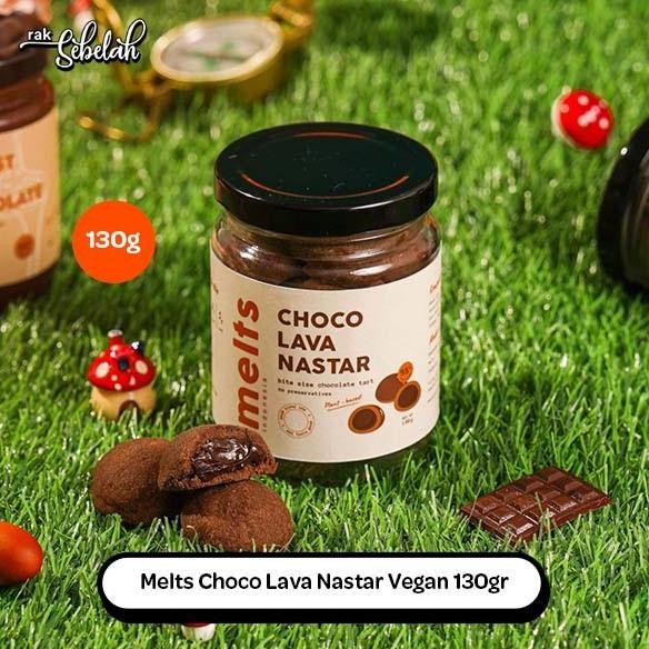 

Melts Choco Lava Nastar 130G Snack Cokelat Lumer Vegan Plant Based Terbaik