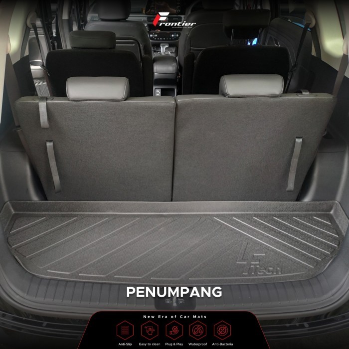 Trunk Mat Bagasi cover mobil LFTech Frontier untuk Hyundai Stargazer Kode 355