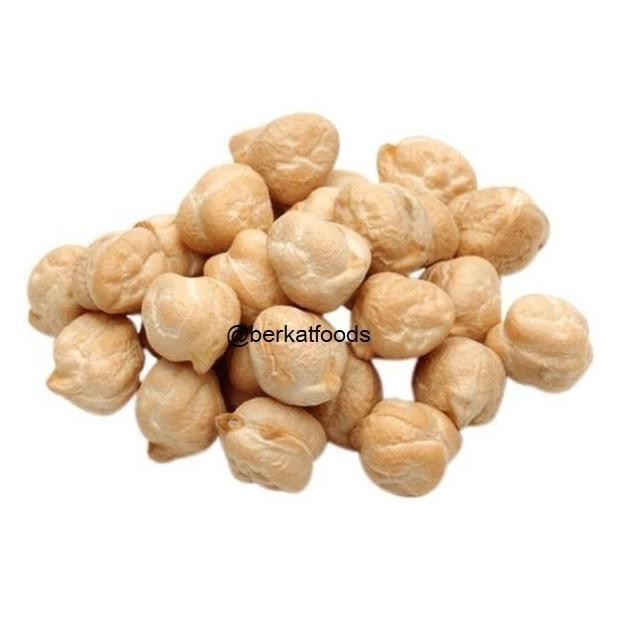 

Open DS] White Chickpeas 1Kg / Chole / Chana / Garbanzo /Kacang Arab Mentah Raw