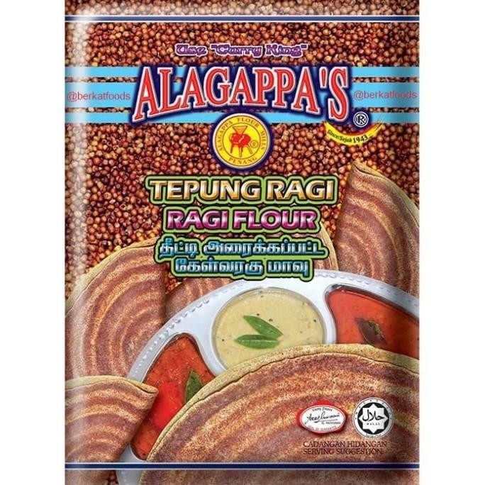 

hanya disini] Tepung Ragi Alagappa's / Ragi Flour / Finger Millet Powder Premium