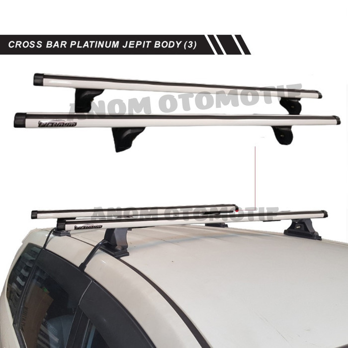 Cross bar Kaki Rak Jepit Body Bodi Mobil Toyota Avanza 2019 Platinum