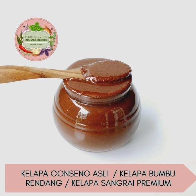 

best produk] Kelapa Gongseng Asli 100gr / Kelapa Bumbu Rendang / Kelapa Giling / Kelapa Sangrai Premium