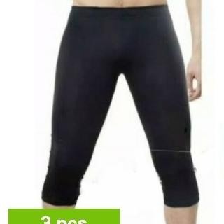 (hemat 3) Celana legging pria 3/4 standar jumbo / Leging olahraga