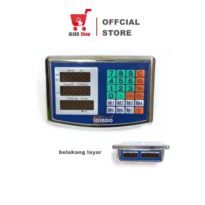 Indikator Timbangan Digital Kepala Timbangan Digital