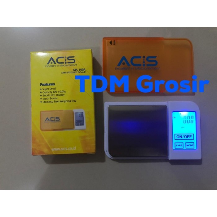 Timbangan Pocket Mini / Timbangan Emas Mini ACIS MA-100A