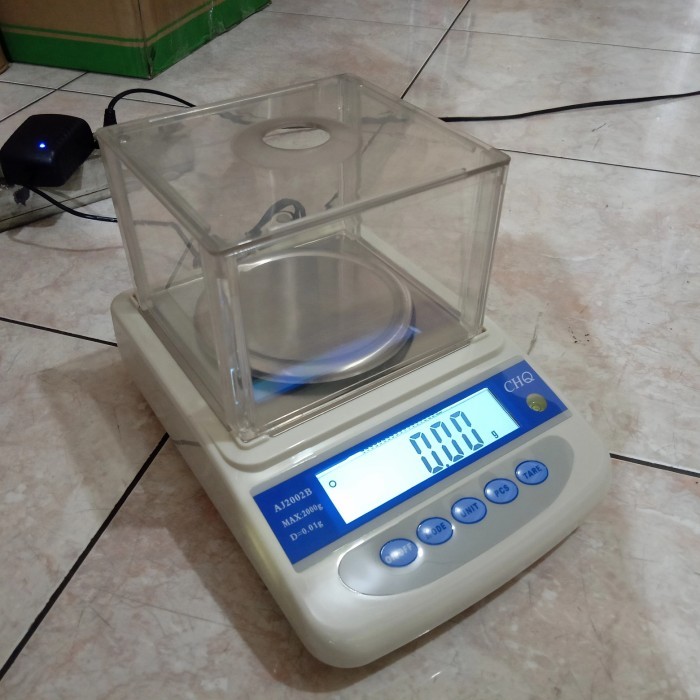 Timbangan Emas Timbangan Analitik CHQ Aj2002B 2 kg x 0.01 gr