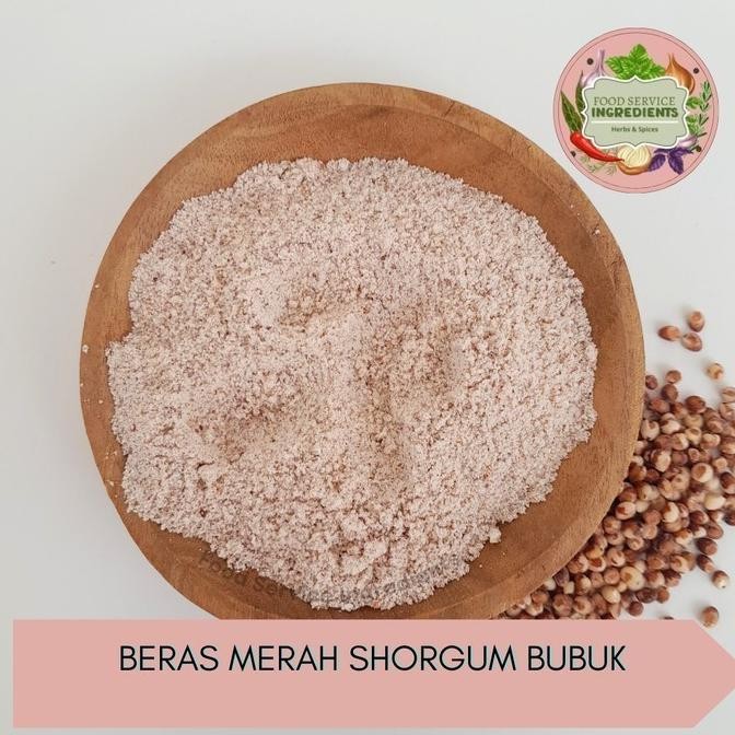 

langsung order saja] Shorgum putih bubuk 50gr / biji shorgum bubuk/ shorgum merah powder