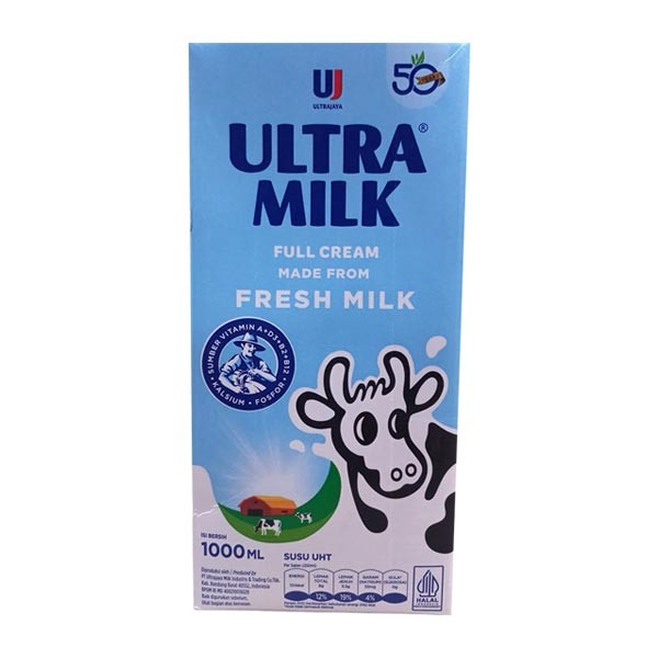 ULTRA UHT MILK PLAIN 1000 ML - SUSU