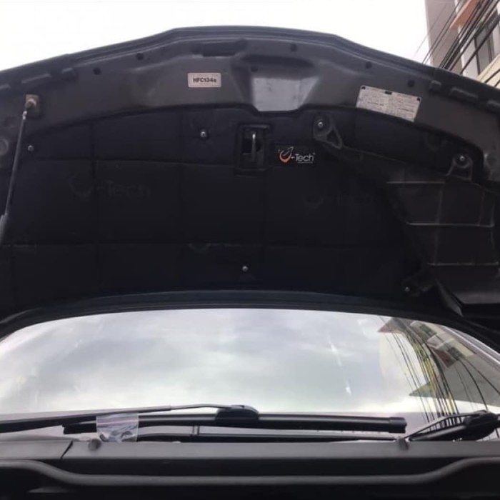 HONDA JAZZ 2009 Peredam Ekslusive Kap Mesin Mobil V-Tech